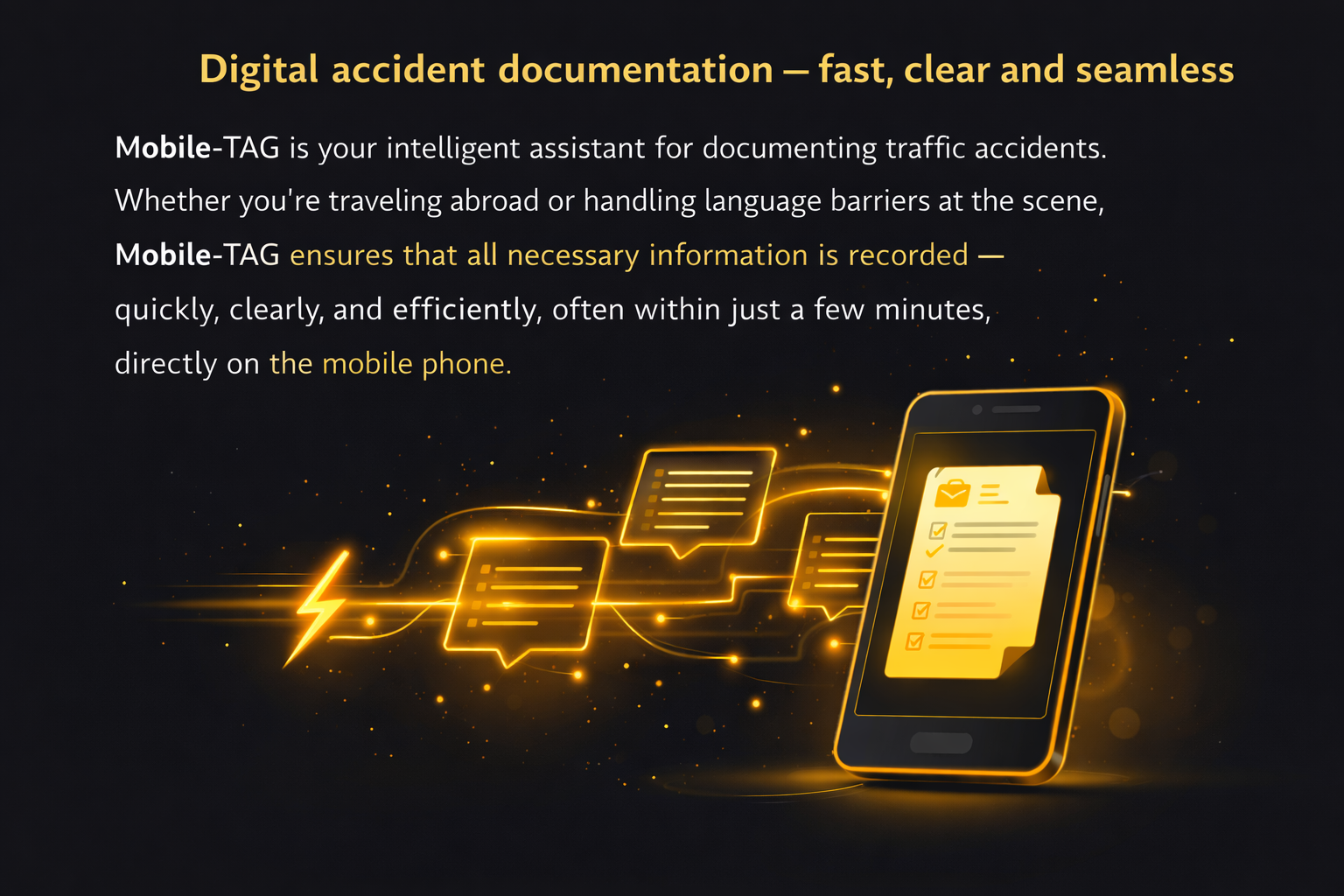 Digital accident documentation – fast, clear and seamless